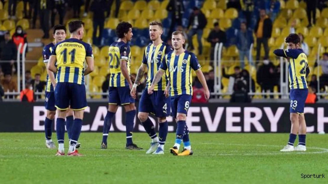 Fenerbahçe, UEFA Avrupa Ligi'ne beraberlikle veda etti