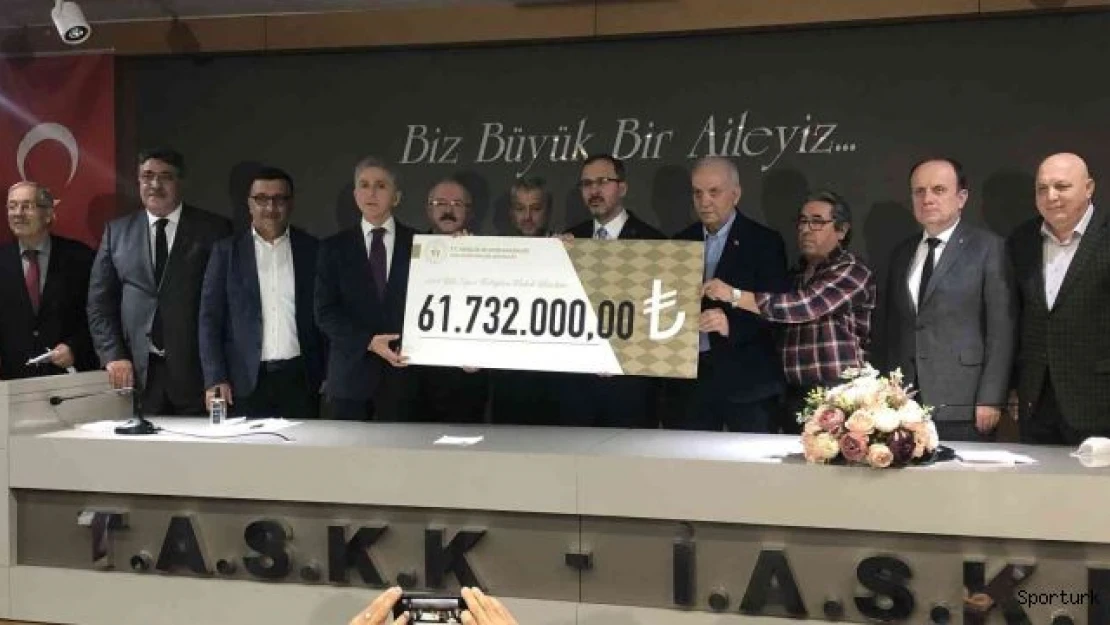 Gençlik ve Spor Bakanlığı'ndan amatör spor kulüplerine dev destek