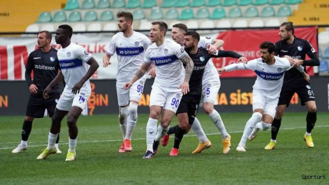 Spor Toto 1. Lig: Tuzlaspor: 1 - Büyükşehir Belediye Erzurumspor: 1