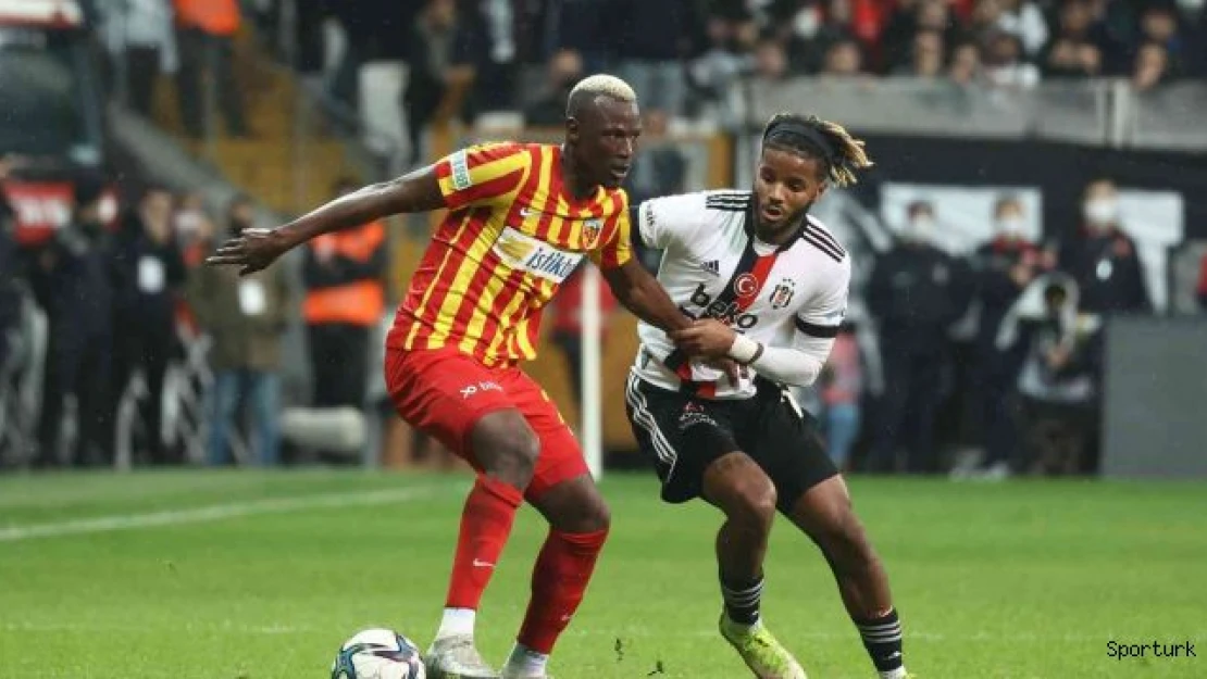 Spor Toto Süper Lig: Beşiktaş: 1 - Kayserispor: 1
