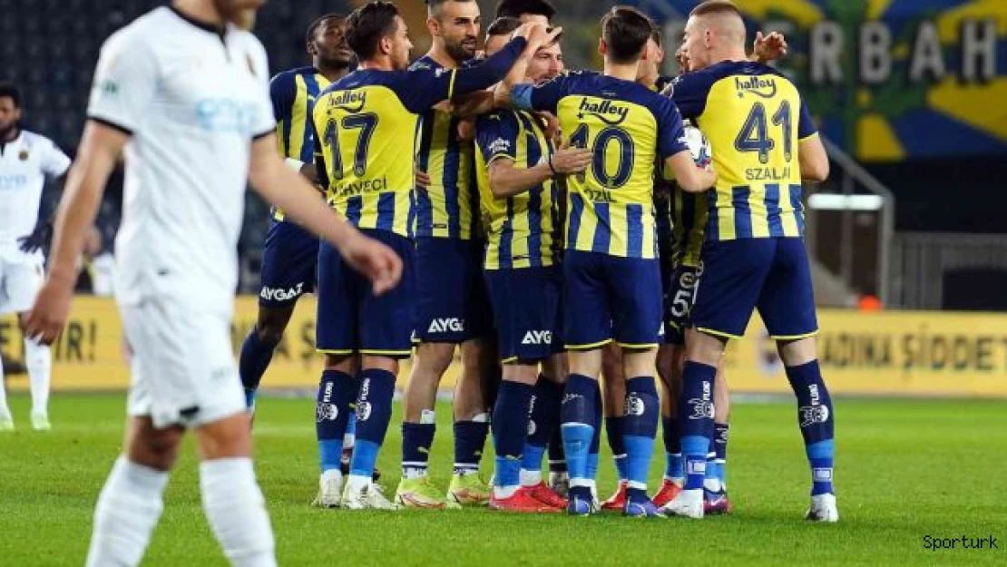 Spor Toto Süper Lig: Fenerbahçe: 1 - Yeni Malatyaspor: 0