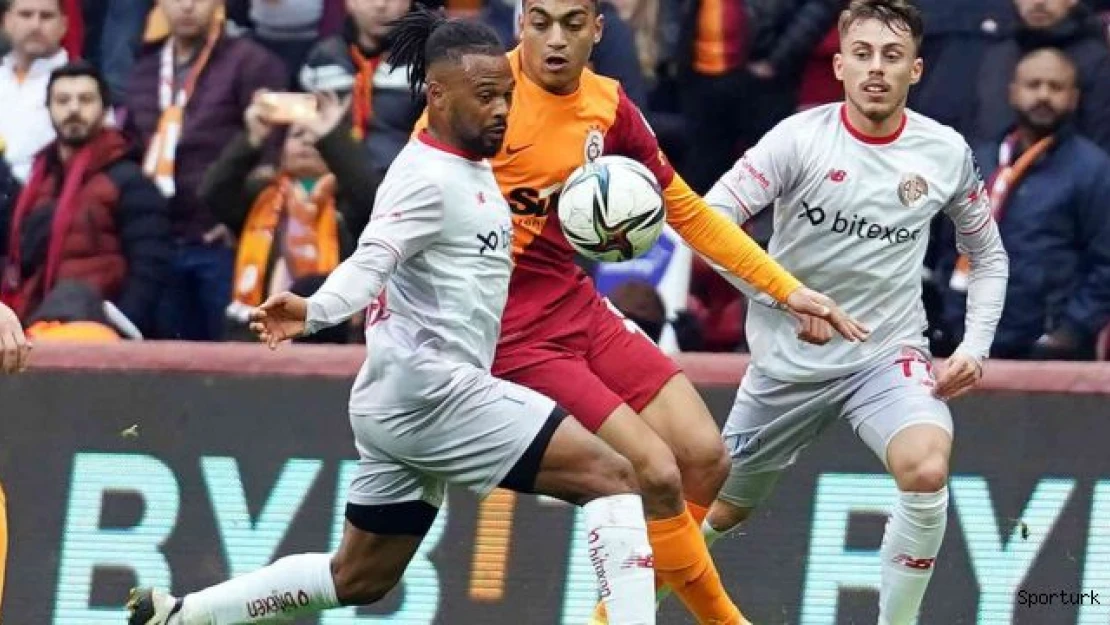 Spor Toto Süper Lig: Galatasaray: 1 - FT Antalyaspor: 0