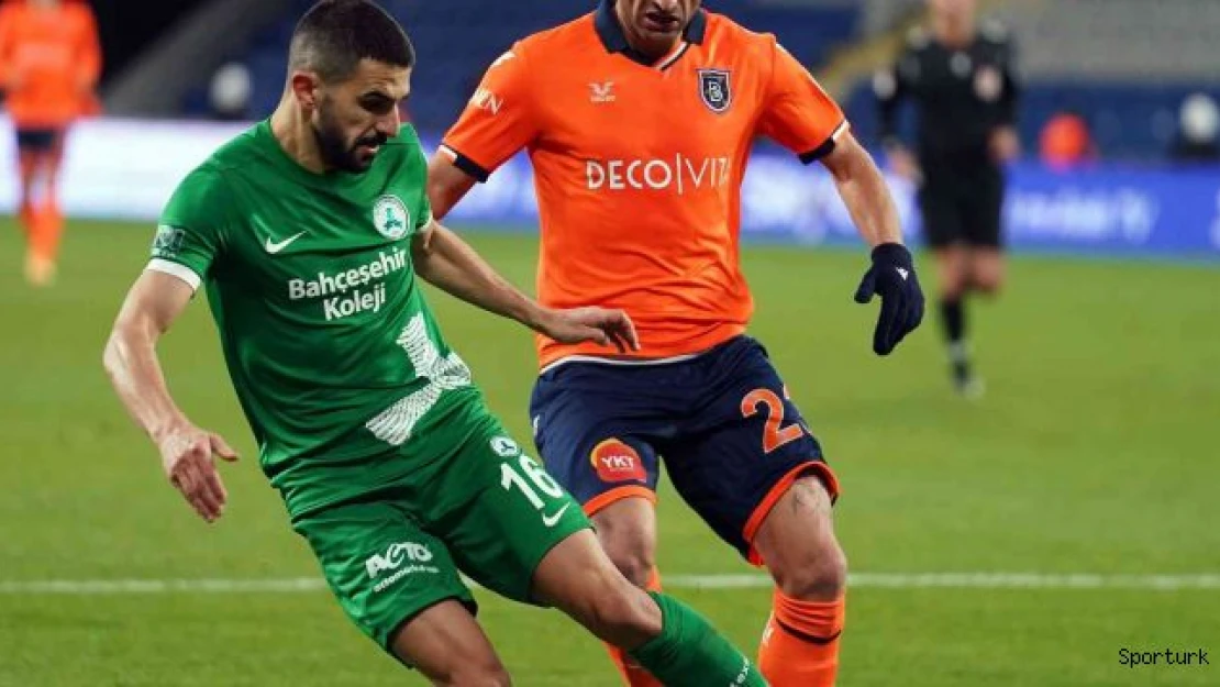 Spor Toto Süper Lig: Medipol Başakşehir: 1 - GZT Giresunspor: 1