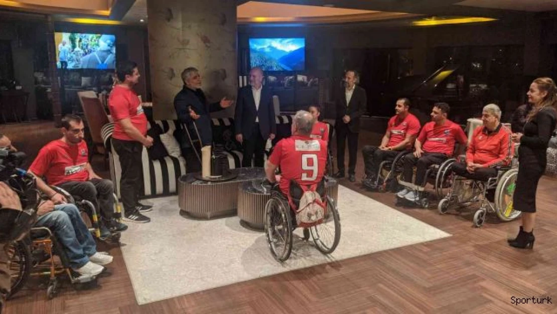 Terma City yöneticileri Yosk'un engelli sporcularıyla biraraya geldi