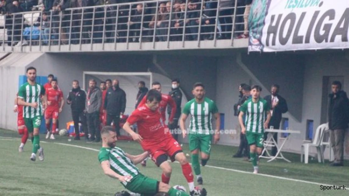 Yeşilova, Çekmeköy dostça bitirdiler 0-0