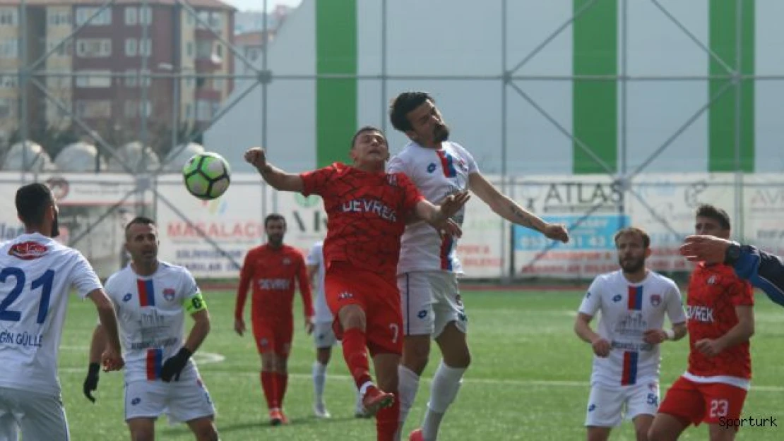 Silivri ve Devrek mücadelesi nefesleri kesti 1-1