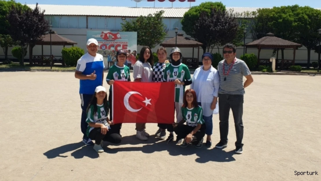 Alaçamspor bocce takımı Türkiye'yi temsil edecek