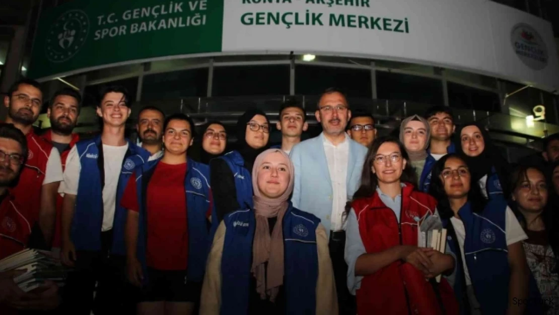 Bakan Kasapoğlu Akşehir'de incelemelerde bulundu