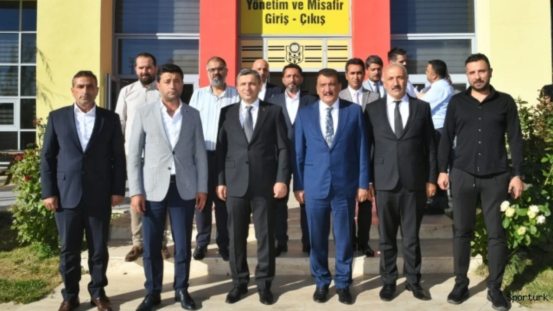 Başkan Gürkan ve Vali Şahin'den Yeni Malatyaspor'a hayırlı olsun ziyareti