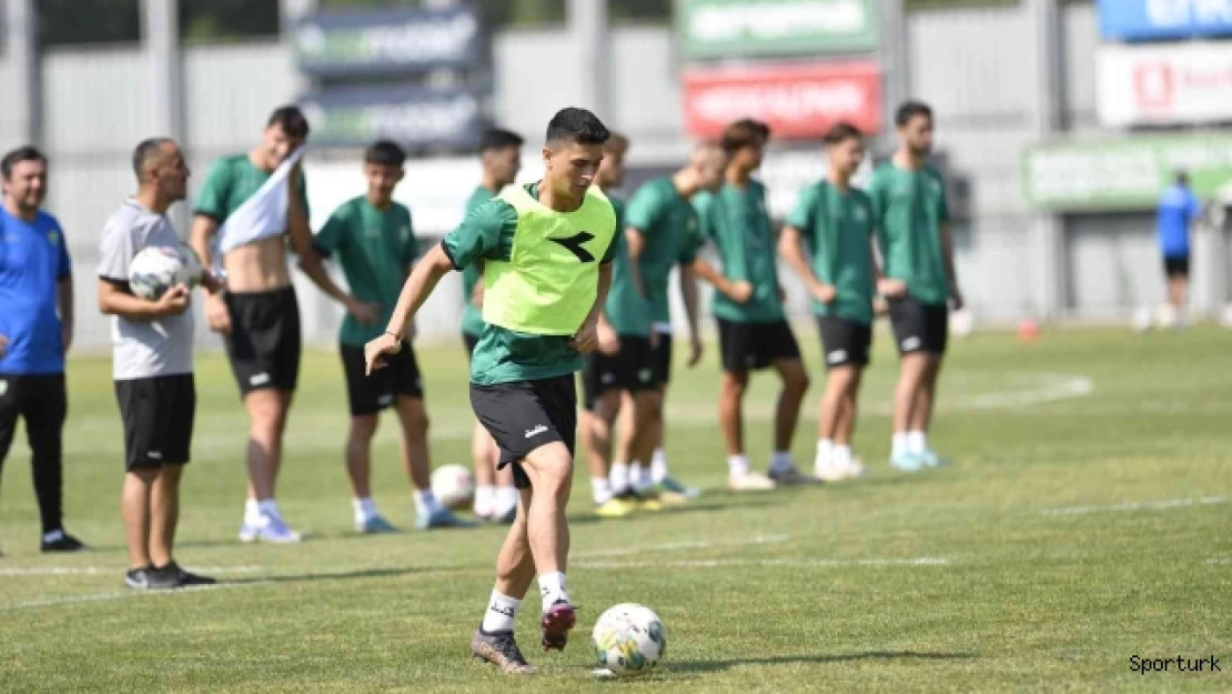 Bursaspor şut çalıştı