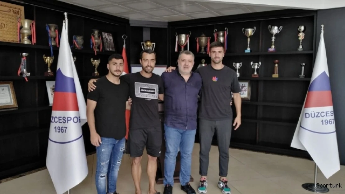 Düzcespor'da imza şov