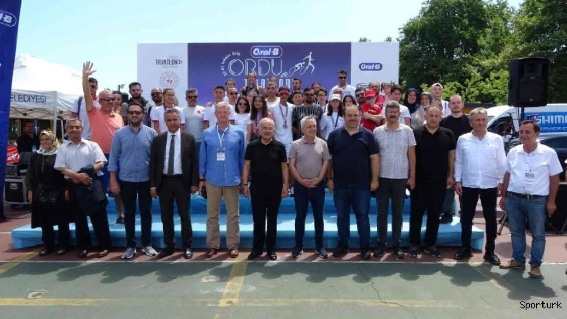 Ordu'da triatlon yarışları başladı