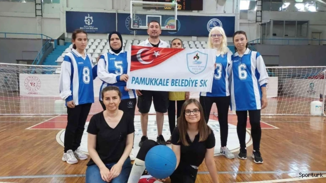 Pamukkale Belediyespor Goalball Takımı ikinci lige yükseldi