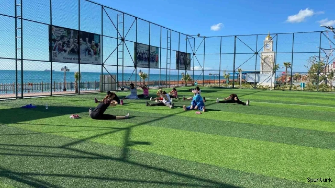 Süleymanpaşalı kadınlardan sabah sporuna büyük ilgi