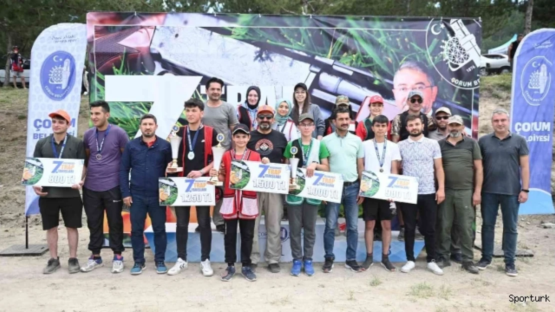 Trap yarışlarında ödüller sahiplerini buldu