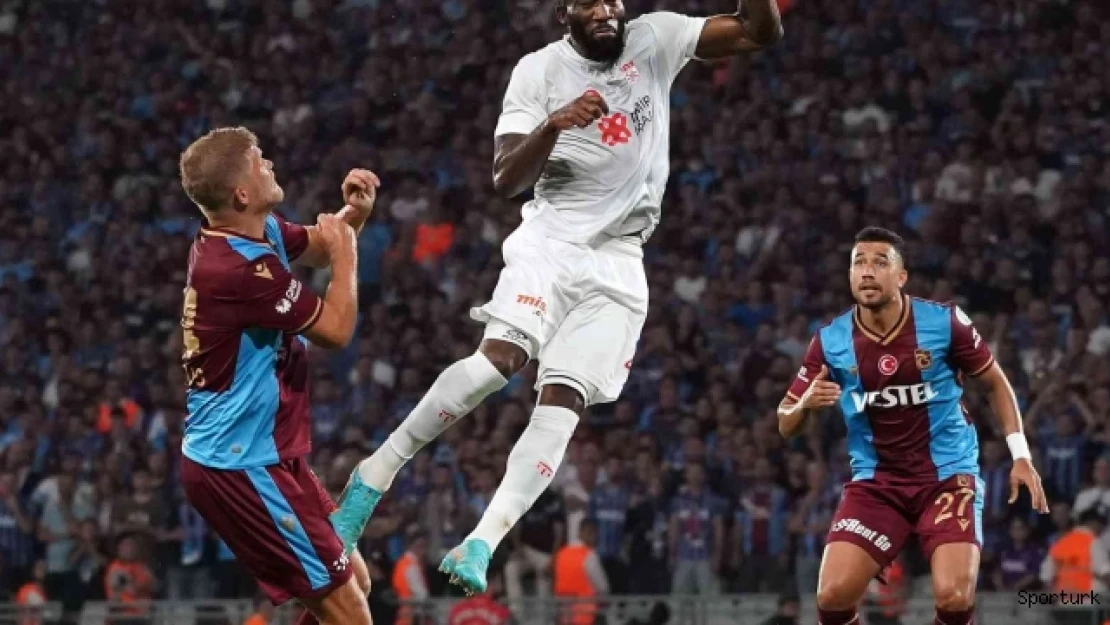 Turkcell Süper Kupa: Trabzonspor: 1 - Sivasspor: 0