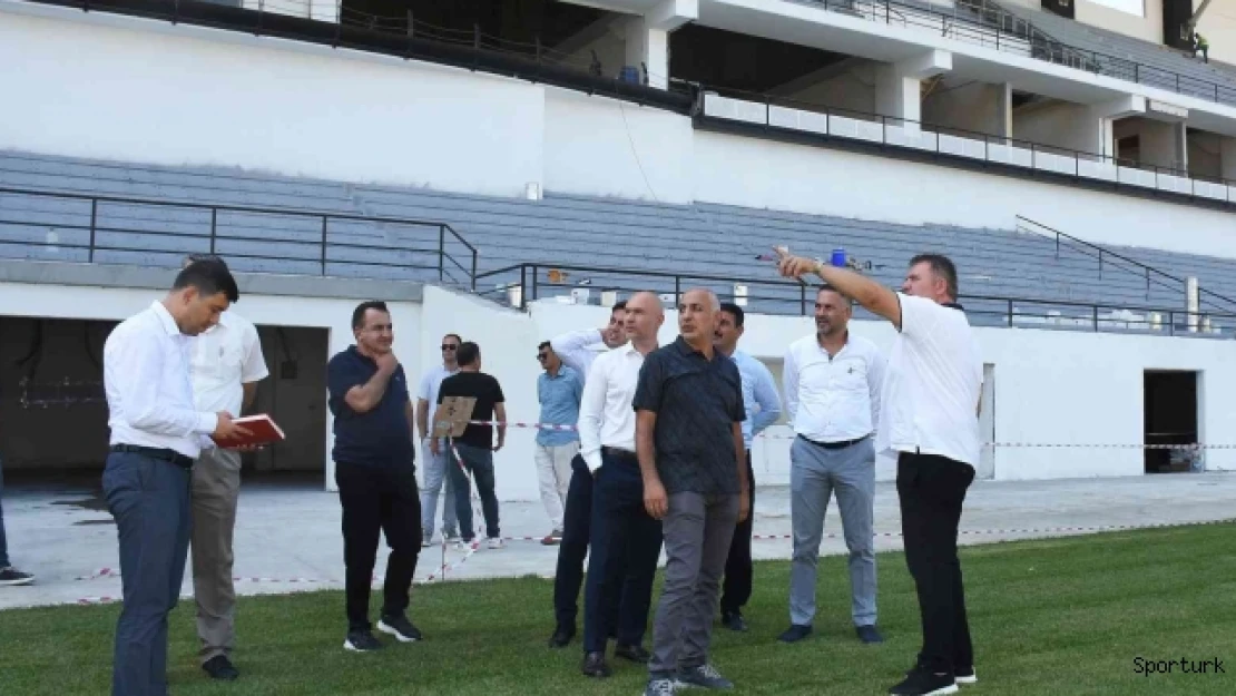 19 Mayıs Stadyumu'nda çalışmalar tüm hızıyla sürüyor