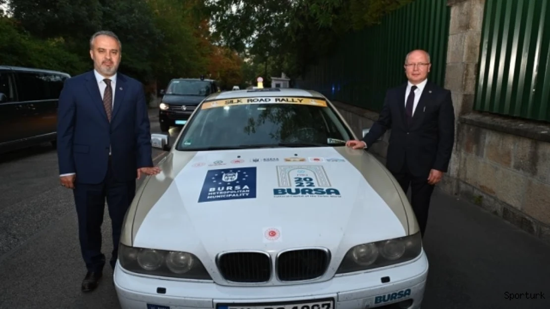 'Tuna'dan Orhun'a İpek Yolu Rallisi' Bursa'da