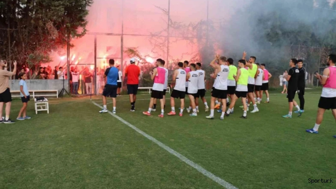 Altay taraftarından takıma tam destek