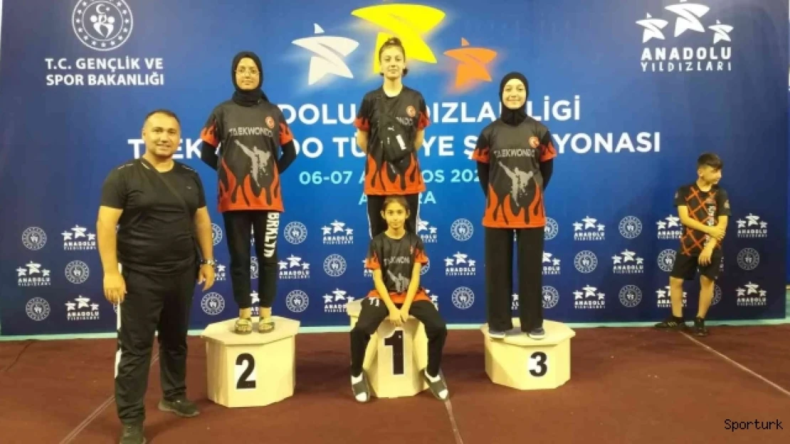 Amasyalı Ela Türkiye üçüncüsü oldu