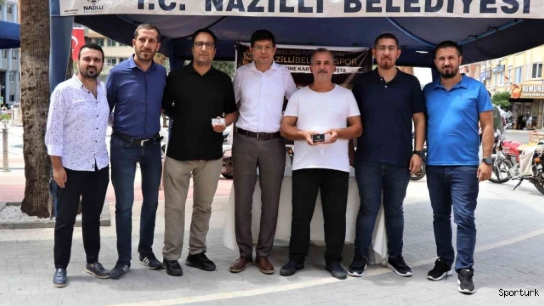 Başkan Özcan, &quotNazilli Belediyespor'u hep birlikte şampiyon yapacağız"