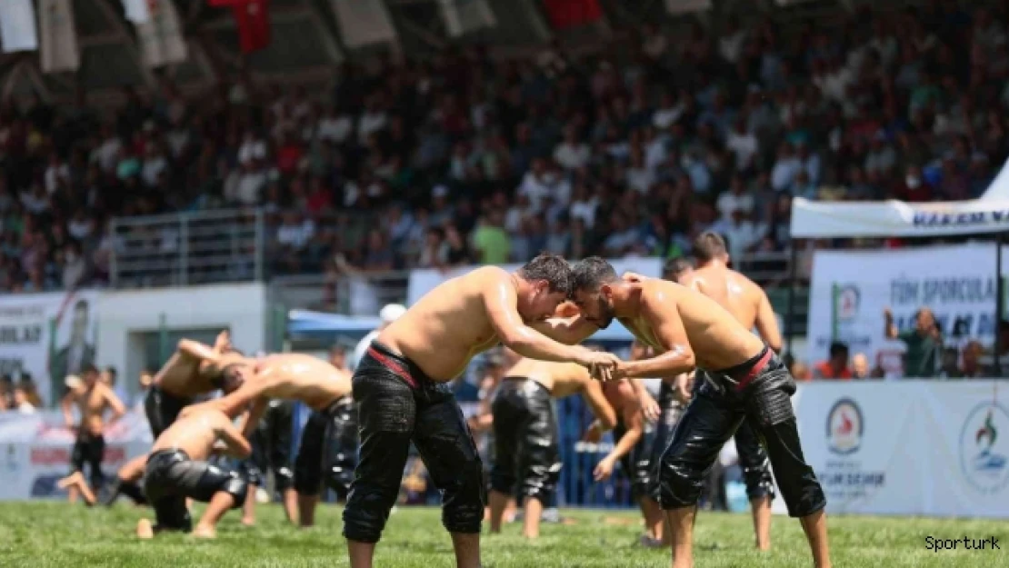 Denizli yağlı güreşlerinde Orhan Okulu oldu