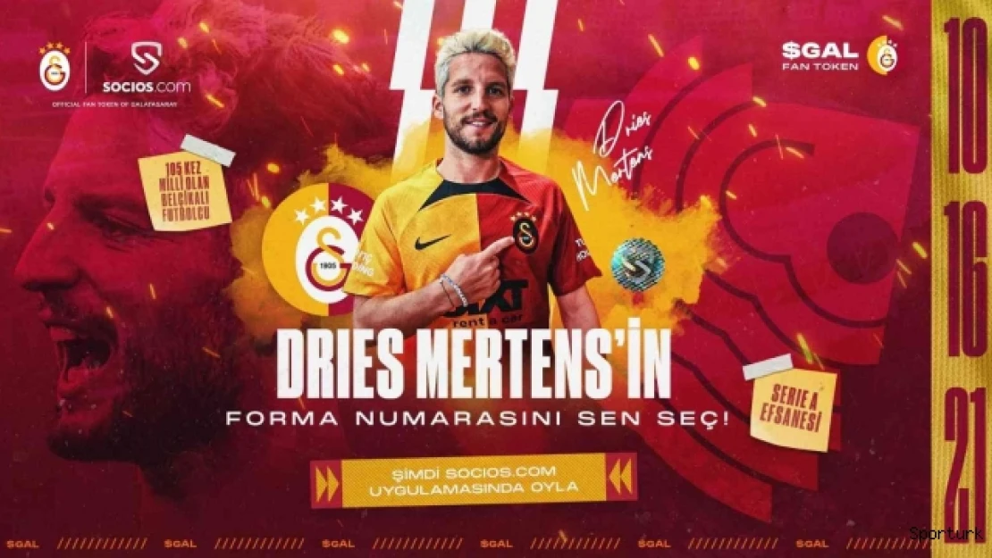 Dries Mertens'in forma numarasını taraftarlar seçecek