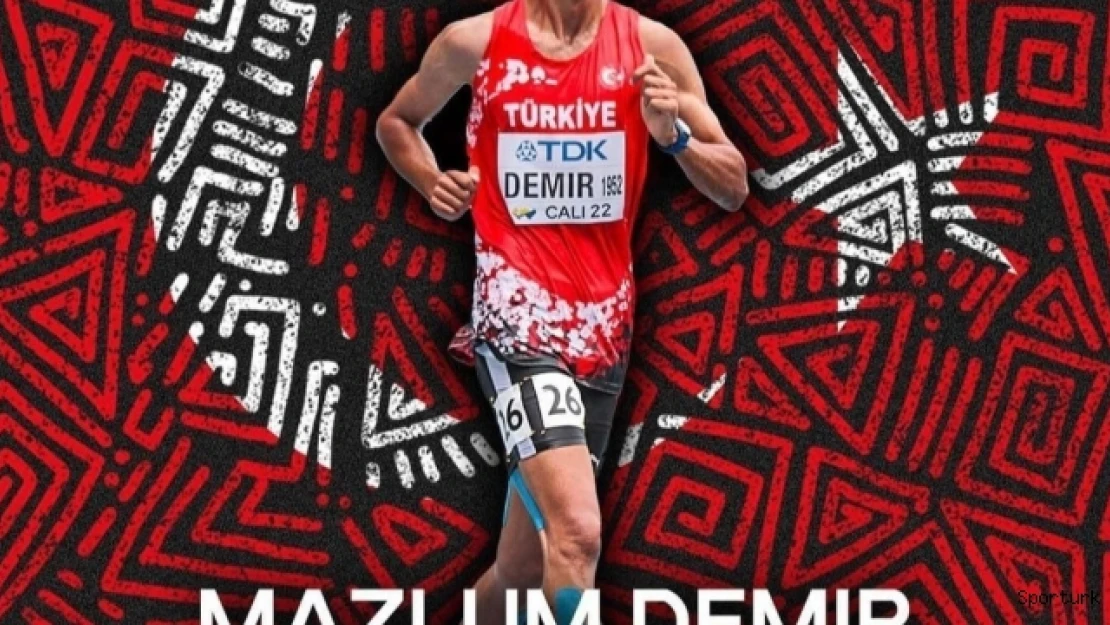Dünya 20 Yaş Altı Atletizm Şampiyonası'nda Mazlum Demir'den altın madalya