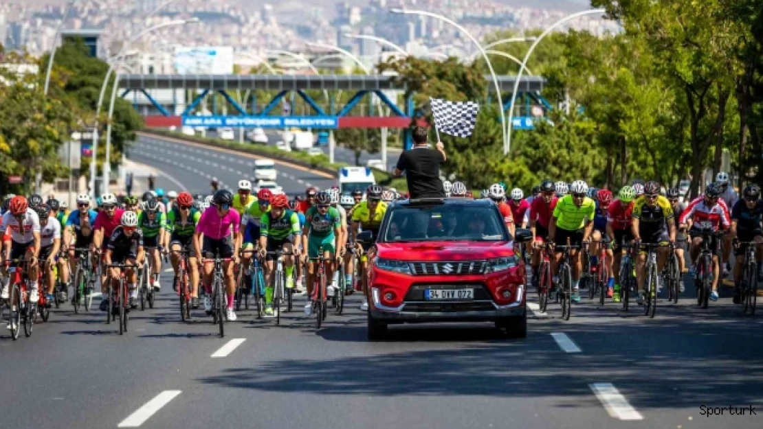 Granfondo heyecanı Başkent'te yaşandı