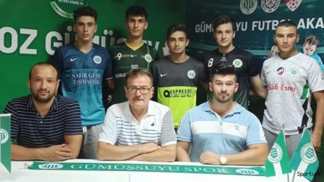 Gümüşsuyuspor gençlerinden umutlu