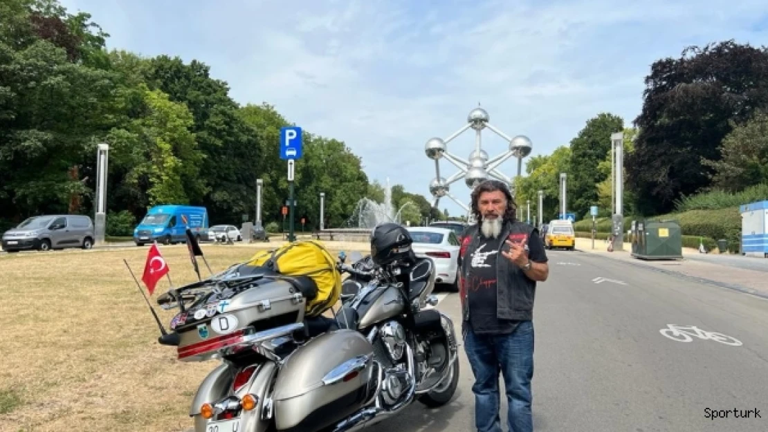 İki teker üstünde 17 bin 500 kilometre