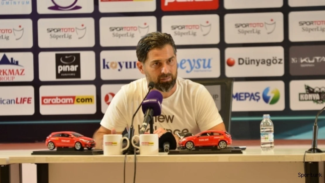 İlhan Palut: &quotDaha çok atak girişimi yapan ve topa sahip olan takım Konyaspor'du"