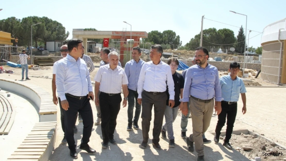 Kula Gençlik Kampı inşaatı 25 Ağustos'ta tamamlanacak