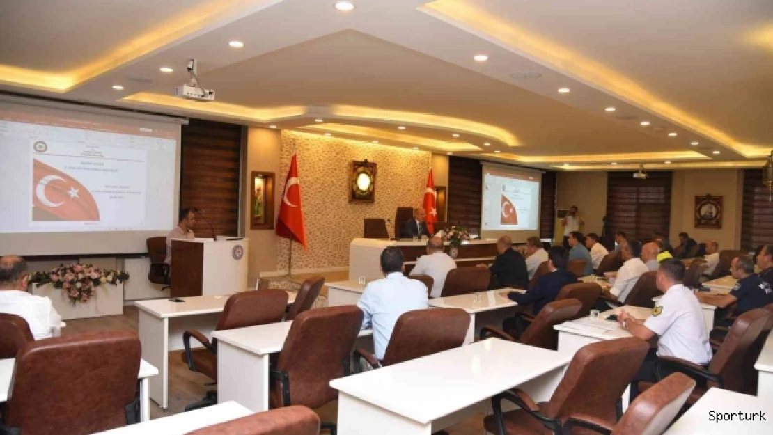 Manisa'da İl Spor Güvenlik Kurulu Toplantısı yapıldı
