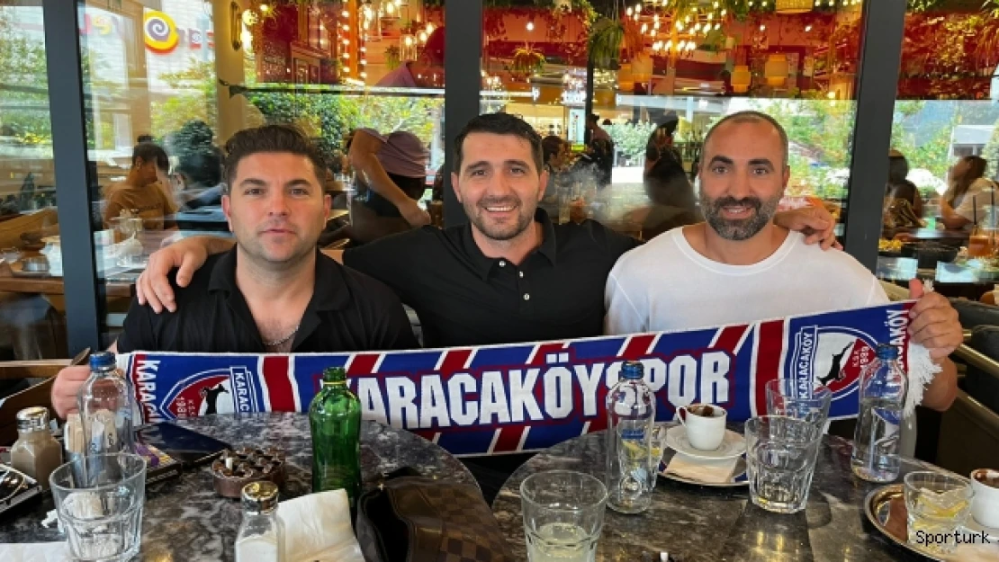 Mesut Saka ve Hüseyin Düzgün Karacaköyspor'da