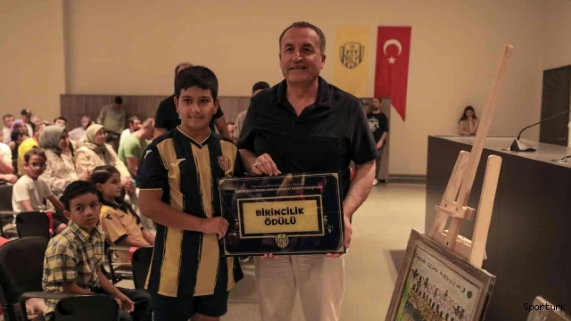 &quotBenim Gözümden Ankaragücü Resim Yarışması" sonuçlandı