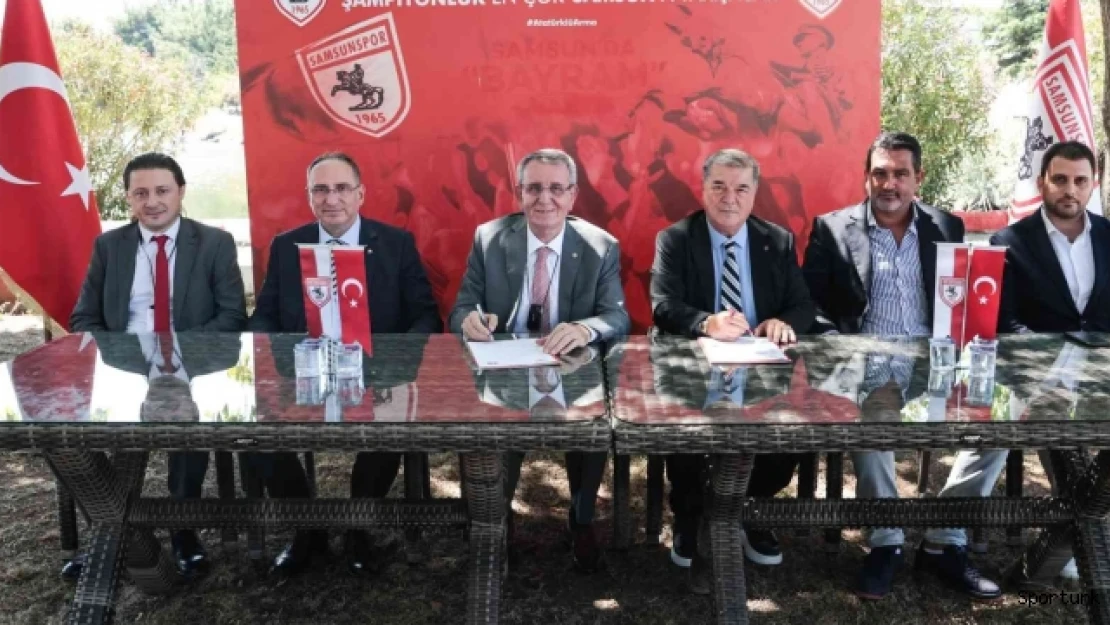 Samsunspor iş dünyası ile protokol imzaladı