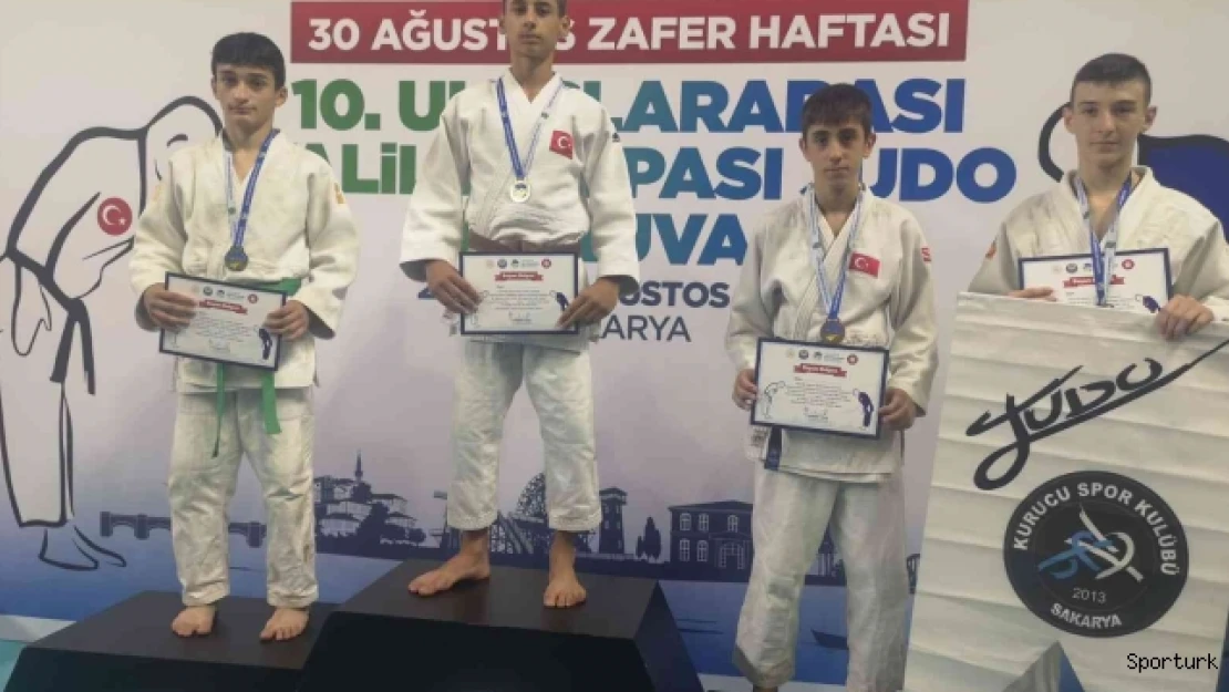 Yunusemreli judocular Sakarya'dan 4 madalyayla döndü