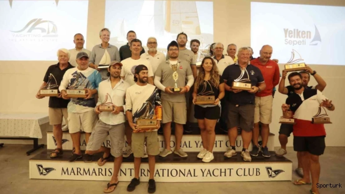 15.Channel Regatta yelken yarışlarının şampiyonları kupalarını aldı