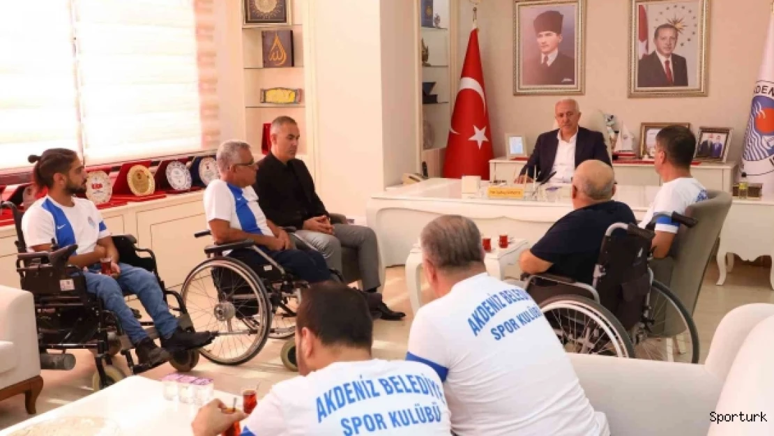 Akdeniz'in engelsiz basketbolcularından başarı sözü