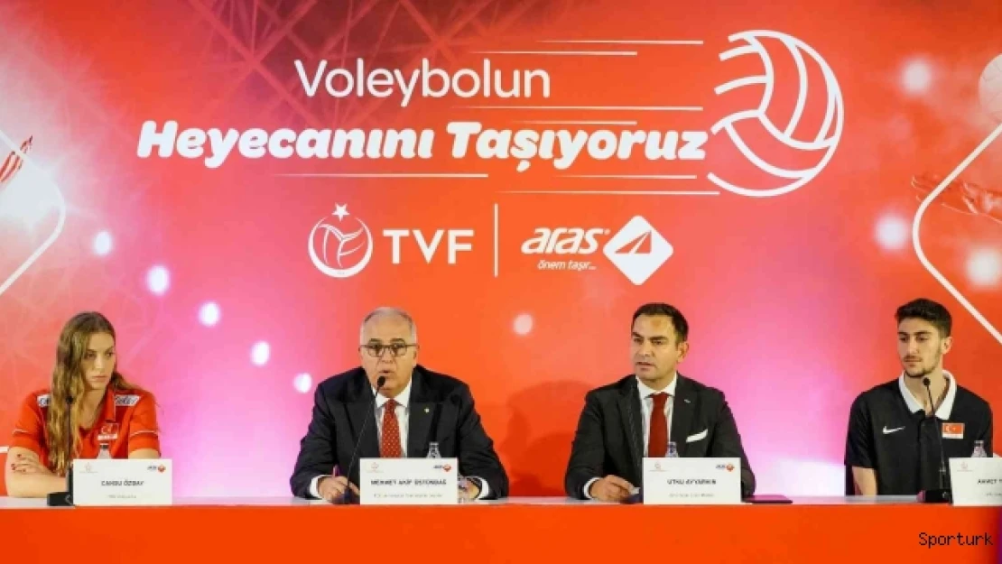 Aras Kargo, Türkiye Voleybol Federasyonu'na sponsor oldu