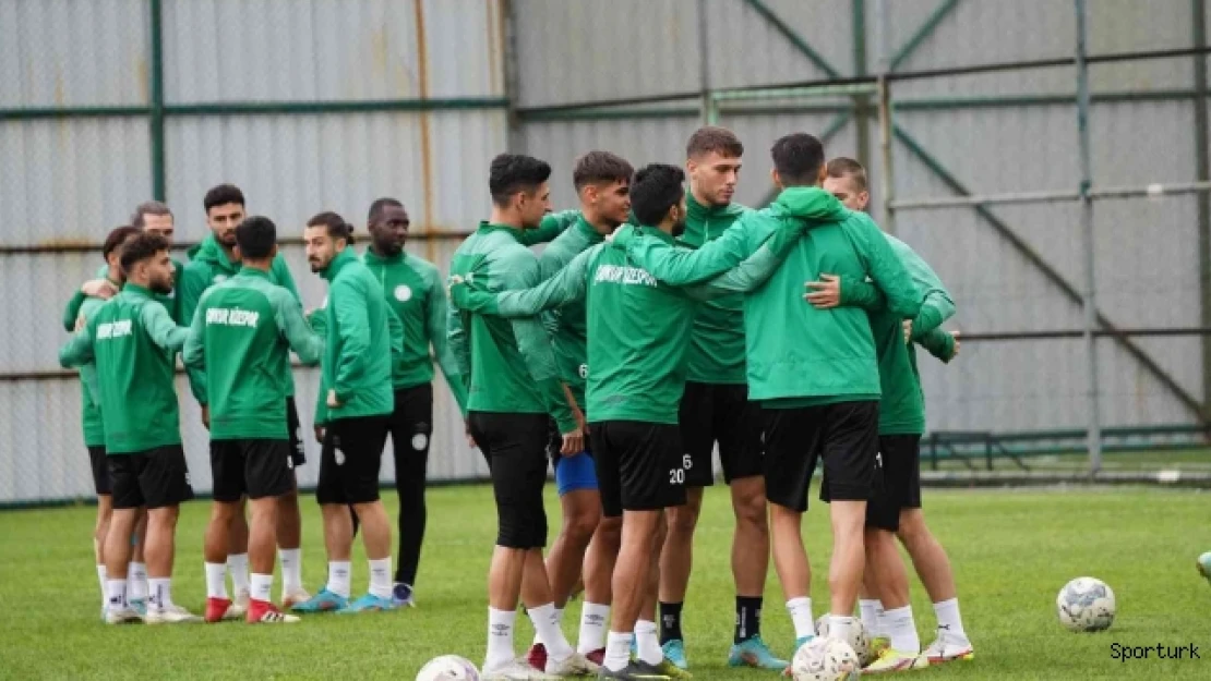 Ç. Rizespor Bodrumspor hazırlıklarını sürdürdü