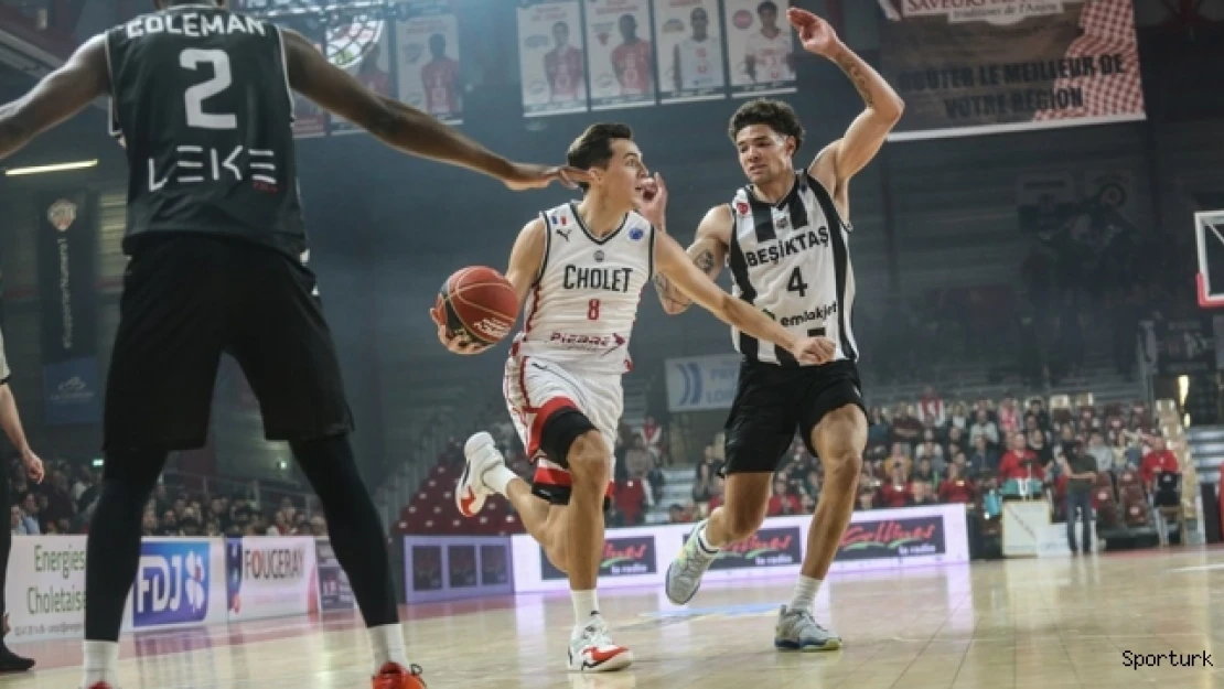 FIBA Erkekler Avrupa Kupası: Beşiktaş: 62 - Cholet Basket: 93
