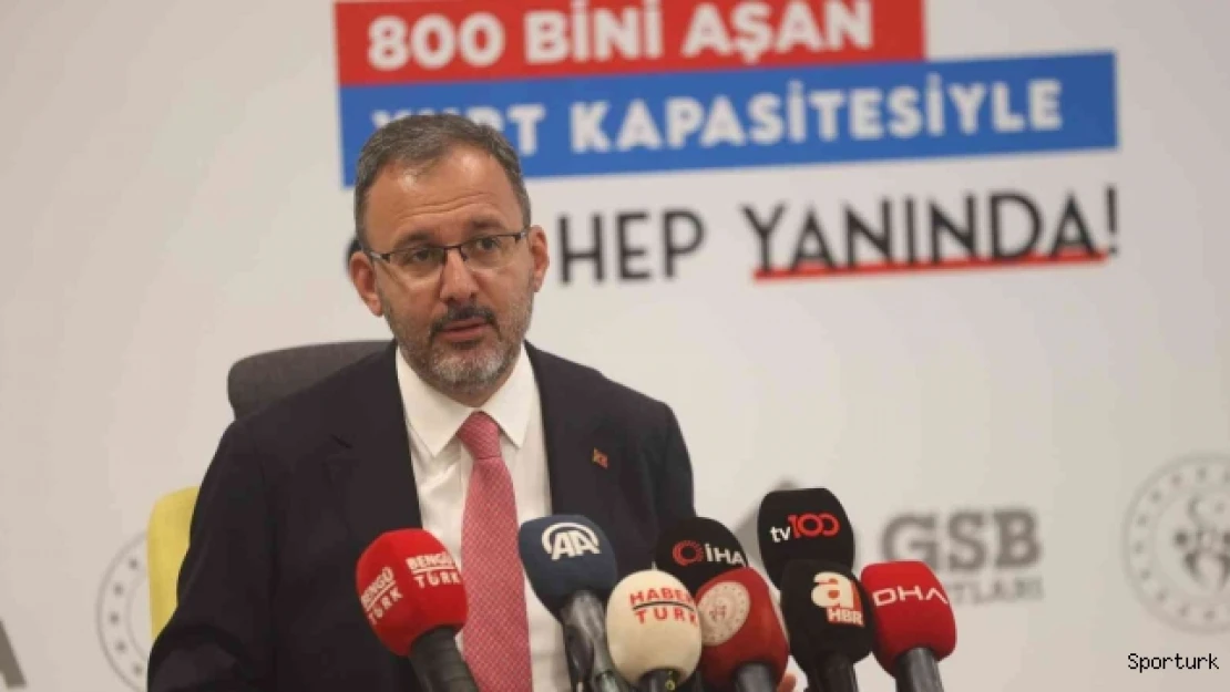 Gençlik ve Spor Bakanı Kasapoğlu: &quot2022- 2023 Eğitim Öğretim Dönemi için 415 bin 305 gencimiz GSB Yurtları'na başvuru yaptı"