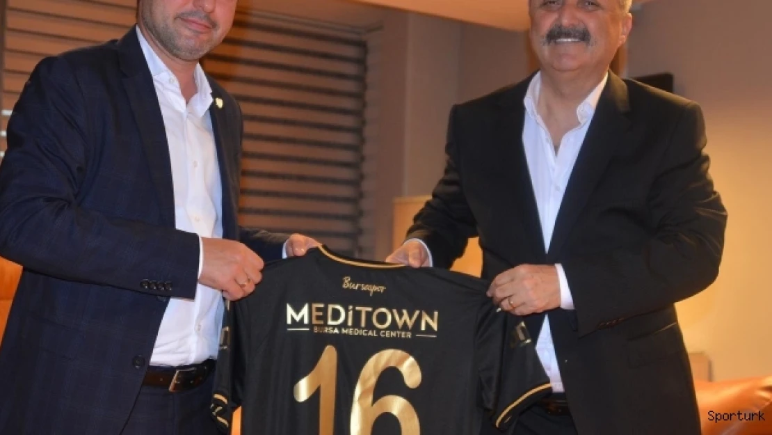 İl Emniyet Müdürü Tacettin Aslan, Bursaspor'u ziyaret etti