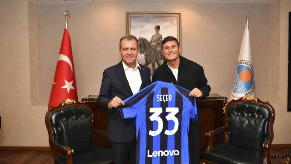 Inter Kulübü Başkan Yardımcısı Zanetti Mersin'de