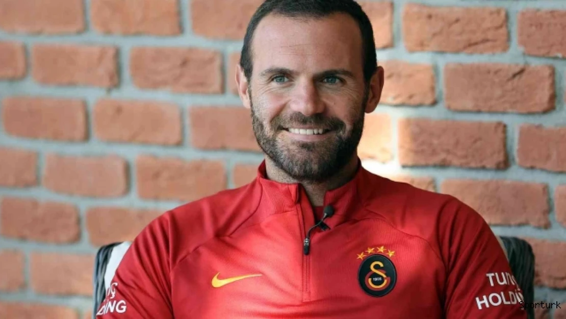 Juan Mata: &quotGalatasaray'a şampiyon olmak, unvanlar kazanmak ve oynamak için geldim"