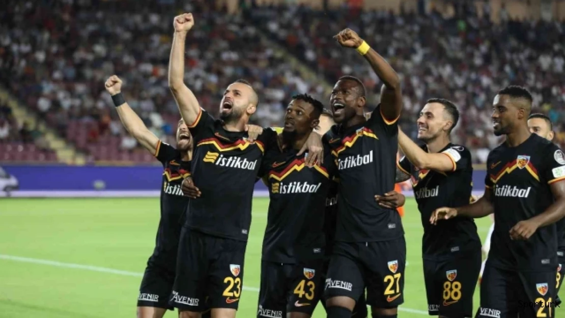Kayserispor 3. kez Hatay'ı mağlup etti
