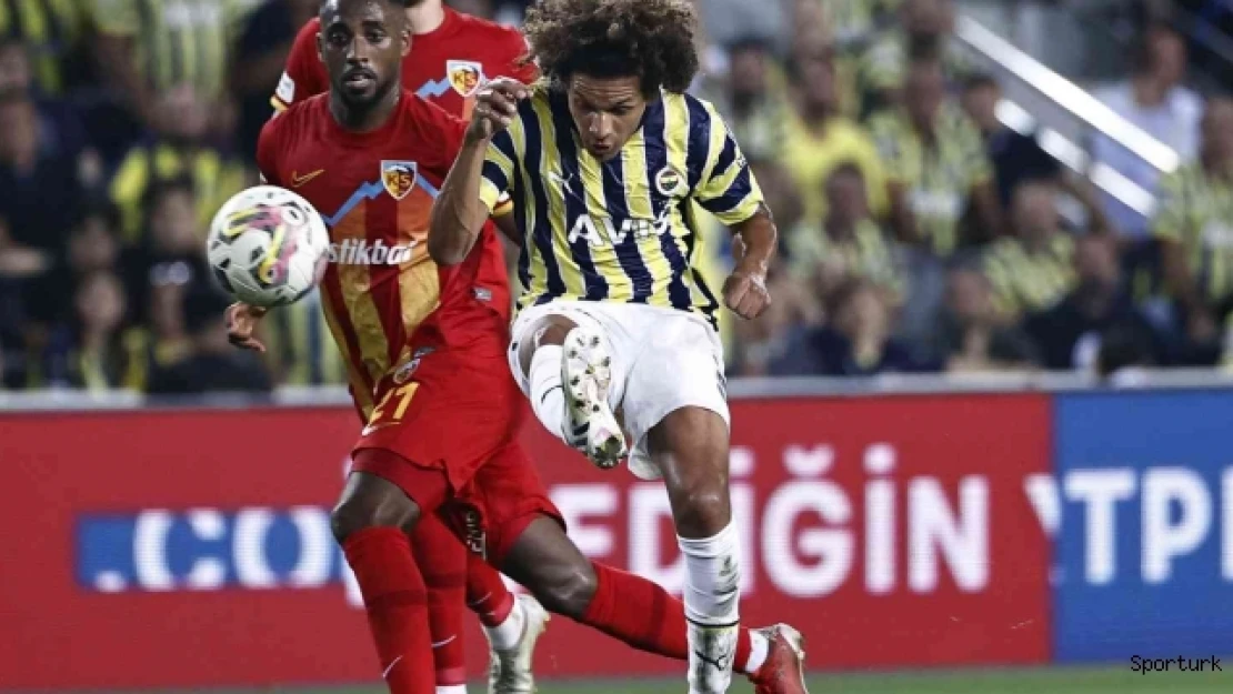 Kayserispor sıralamadaki yerini korudu