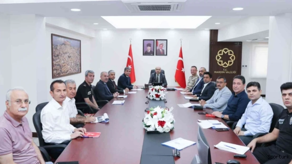 Mardin İl Spor Güvenlik Kurulu toplantısı yapıldı